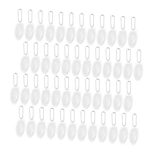 100St Down-Tag Coupon-Tag Hang-Tags-Etiketten Kleidungsetikett Kleidungsmaterial-Tag pufferball aufblasbare bälle Tag-Tag Geschenketiketten Seil Daunenjacke Kleiderbügel Schild PVC von Holibanna