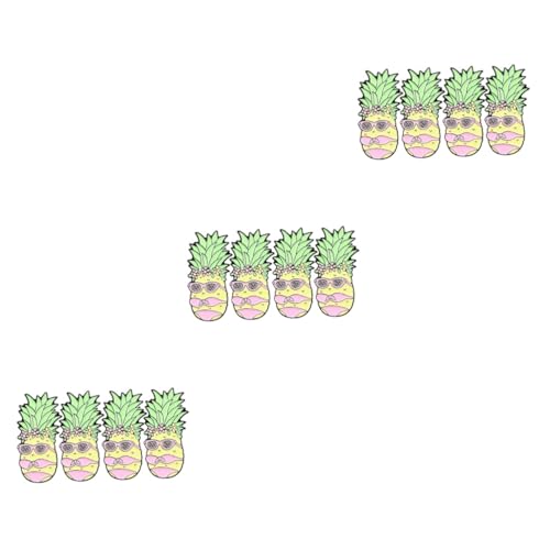 3 Sets Bikini Brosche Kragendekoration Ananas Brosche Cartoon Broschen Dekorative Broschen Ananas Emaille Brosche Luau Outfit Ananas Lustige Broschen Massenartikel von Holibanna