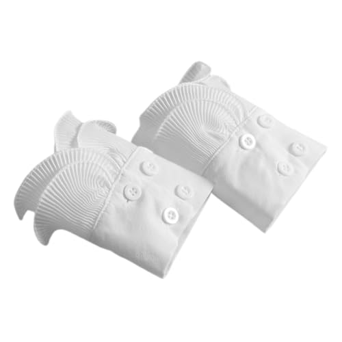 Holibanna 1 Ärmel Handgelenkmanschetten Lolita-Accessoires Handgelenkhandschuhe aus Stoff Fingerlose Stoffhandschuhe für Damen Frauen fingerlose Handschuhe von Holibanna