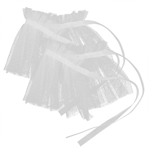 Holibanna Kurze Mesh-armstulpen Für Damen Fingerlose Tüll-ärmel Elegant Für Hochzeit Tanzparty Party-armmanschetten von Holibanna