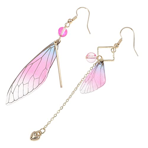 Holibanna 1 Paar Flügel Ohrringe Harz Neuheit Butterflügel Flügel Baumeln Ohrringe Braut Quaste Tier Tropfen Vogel Drop Charms Für Frauen Mädchen von Holibanna