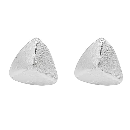 Holibanna Dreiecksohrringe Silber Ohrringe Dreieck Ohrhänger Kreative Form Ohr Silber von Holibanna