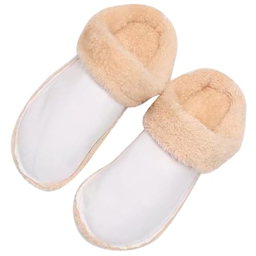 Holibanna 1 Paar Hausschuhe Einsatz Flauschige Clogs Einlagen Sneaker Insert Innensohlen für Frauen Schuhe Booties Einlegesohlen Schuhholster Fuzzy Hole Schuheinlagen Slipper Sohle Miss Plush von Holibanna
