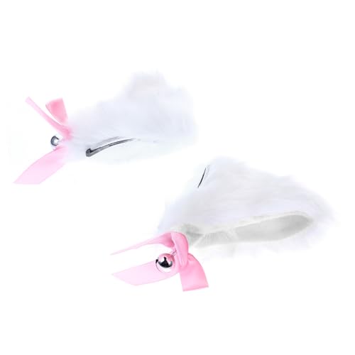 Holibanna 1 Paar Katzenohren Haarspange Party Satz Plüsch Ohren Kostüm Accessoire Schöne Haarclips Für Halloween Geburtstagsgeschenk von Holibanna