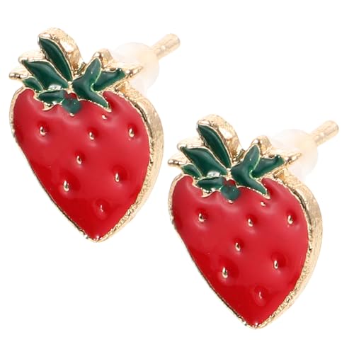Holibanna Obst Stil Ohrstecker Frauen Ohrringe Dekorative Obstohrringe Für Damen Obstohrschmuck Ohrschmuck Für Frauen Frucht Ohrringe Funny Earrings von Holibanna