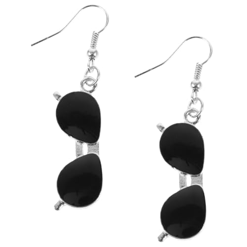 Holibanna 1 Paar Punk Sonnenbrille Ohrringe für Damen Trendige Dangle Ohrringe mit Sonnenbrillen Anhänger Einzigartiger Schmuck für und Leicht Langlebig und Hautfreundlich von Holibanna