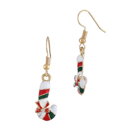 Holibanna 1 Paar Weihnachtliche Ohrringe Adorable Christmas Earbob mit Süßem Design Geschenkidee für Frauen für Festliche Anlässe und Tägliches Tragen von Holibanna
