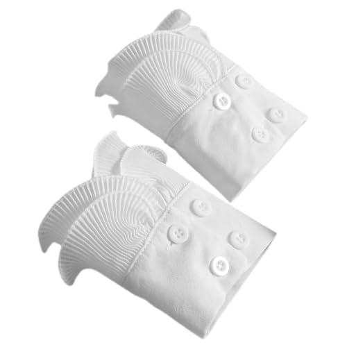 Holibanna Modische Handgelenkmanschetten Aus Stoff Für Damen Handgelenkshandschuhe Falsche Ärmel Für Hochzeitskleider Teenager-mädchen Accessoire von Holibanna