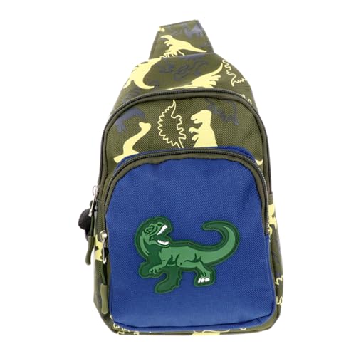 Holibanna 1 STK Dinosaurier-gürteltasche Für Kinder Jungs Kinder Cartoon-Rucksack Bauchtasche Umhängetaschen Crossbody-Rucksack Für Kinder Modisch Nylon Mode Junge Geldbörse von Holibanna