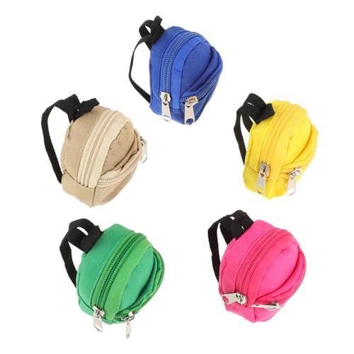 Holibanna 1 Satz 2 Stück Kleine Münz -brieftaschenschlüsselkette Geldbeutel Geldbörsen Münzbeutel Winzig Geldbörse Schlüsselanhänger Mini Zubehör Taschenanhänger Nylontuch von Holibanna