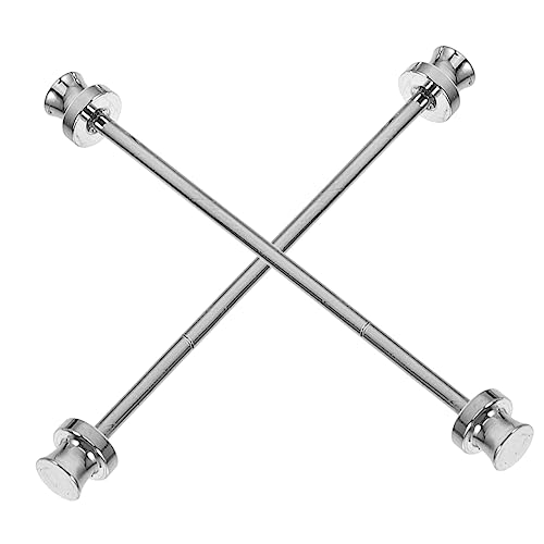 Holibanna 1 Satz Anstecknadel Schwarz Silber Bar Brosche Pins Kragen Kleid Revers Hemd Bleibt Hals Anzüge Anzug Accessoires Herren Anzug Krawattennadel Anzug Pin Legierung 2 Stück von Holibanna