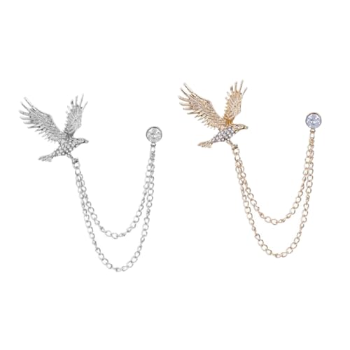 Holibanna 1 Satz Brosche Zubehör Anzug Winged Shirts Männer Quaste Für Hat Kragen Kette Brosche Hemd Kragen Dekoration Legierung 2 Stück Holibanna 1 Satz Brosche Zubehör Anzug Winged Shirts Männer Quaste Für Hat Kragen Kette Brosche Hemd Kragen Dekoration Legierung 2 Stück von Holibanna