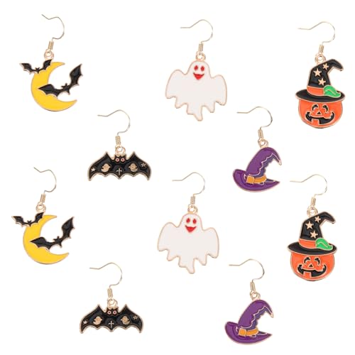 Holibanna 1 Satz Halloween Ohrringe Lustige Spinne Kürbis Fledermaus Kreative Halloween Schmuckstücke für Partys Kostüme Geburtstage und Festivals Holibanna 1 Satz Halloween Ohrringe Lustige Spinne Kürbis Fledermaus Kreative Halloween Schmuckstücke für Partys Kostüme Geburtstage und Festivals von Holibanna