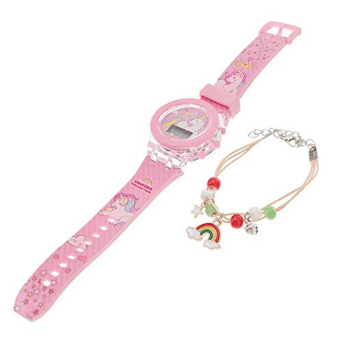 Holibanna 1 Satz Kinderuhr Geschenke Für Kleinkinduhr Einhornuhr Für Kinder Kleinkind Quarz Armbanduhr Glühende Uhr Pferd Handgelenk Uhr Kleinkind Uhr Digitaluhr Anschauen Mädchen Leuchtend von Holibanna