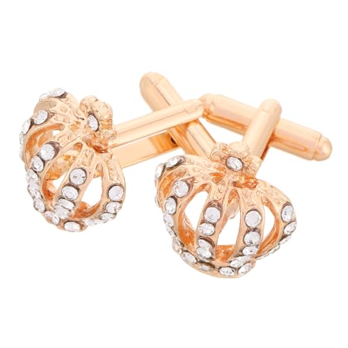 Holibanna 1 Satz Manschettenknöpfe Mit Krone Bogen Puppen Korb Teilgriff Rhinestone Manschettenknöpfe Goldene Manschettenknöpfe Einzigartiger Manschettenknopf Anzughemd Nieten Diamant 2st Holibanna 1 Satz Manschettenknöpfe Mit Krone Bogen Puppen Korb Teilgriff Rhinestone Manschettenknöpfe Goldene Manschettenknöpfe Einzigartiger Manschettenknopf Anzughemd Nieten Diamant 2st von Holibanna