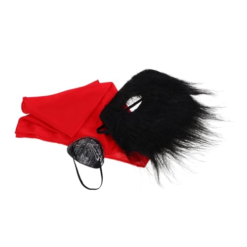 Holibanna Piraten-einzelaugenmaske Dekorative Piraten-kopfbedeckung Halloween-zubehör Piraten-halloween-dekorationen Piratenpartydekor Cosplay-accessoire von Holibanna