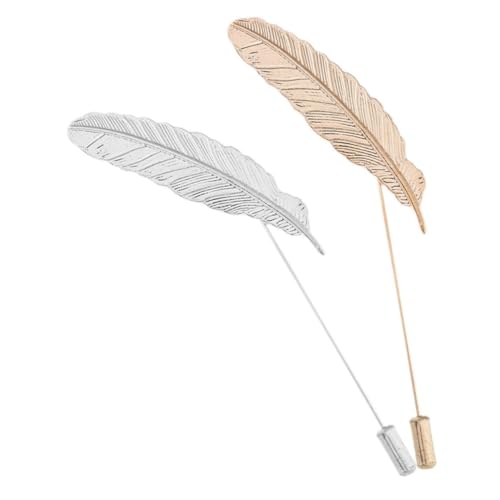 Holibanna 1 Satz Retro Federbrosch Krawattennadel Männer Kragen Anstecknadel Für Herrenanzüge Hochzeit Dekorativ Anstecknadel Aus Emaille Fell Anstecknadel Mit Flagge Legierung 2 Stück Holibanna 1 Satz Retro Federbrosch Krawattennadel Männer Kragen Anstecknadel Für Herrenanzüge Hochzeit Dekorativ Anstecknadel Aus Emaille Fell Anstecknadel Mit Flagge Legierung 2 Stück von Holibanna