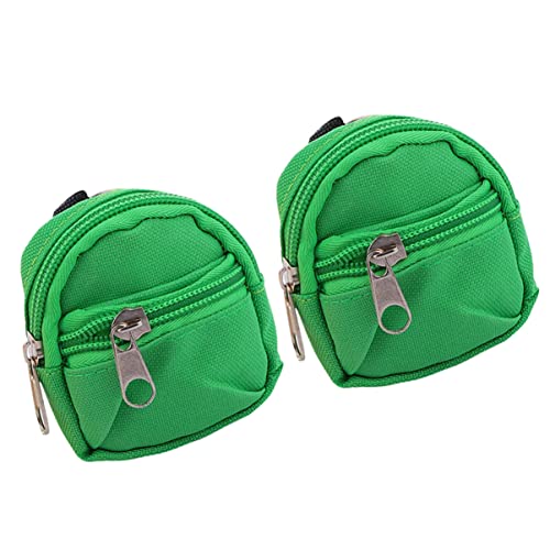 Holibanna 1 Set 2 Stück Kleiner Schlüsselanhänger Im Münzbeutel Stil Kleiner Mini Rucksack Mini Ketten Rucksack Schlüsselanhänger Anhänger Schlüsselanhänger Geldbörse von Holibanna