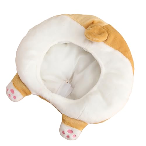 Holibanna 1stück Corgi Kopf Hut Für Festivals Lustiges Kostüm Accessoire Mit Einzigartigem Design Für Kreative Auftritte Und Fotografie Für Erwachsene Und Geeignet von Holibanna