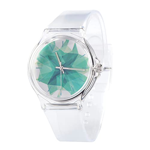 Holibanna 1stück Transparente Jelly Armbanduhr Für Schüler Modische Quarz-Uhr Mit Klarem Ziffernblatt Bequeme Und Langlebige Uhr Für Täglichen Gebrauch Dekoration von Holibanna