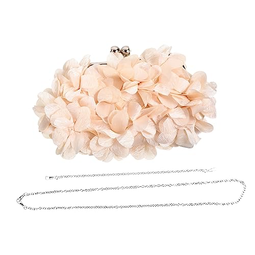 Holibanna 1 Stück Blumen Design Damen Abendtasche Clutch Bag für Hochzeiten Partys und Stilvolle Umhängetasche Champagnerfarbe Hochwertiges und Langlebiges Material Praktisch und Elegant Holibanna 1 Stück Blumen Design Damen Abendtasche Clutch Bag für Hochzeiten Partys und Stilvolle Umhängetasche Champagnerfarbe Hochwertiges und Langlebiges Material Praktisch und Elegant von Holibanna