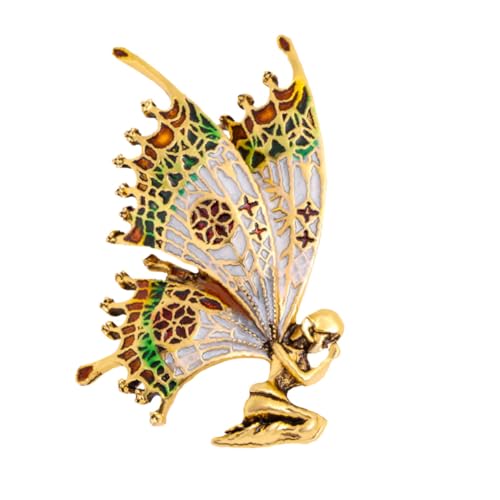 Holibanna 1 Stück Brosche im Design von Schmetterlingsflügeln Legierung Modisches Accessoire für Anzüge Jacken und Taschen für Partys und Besondere Anlässe von Holibanna