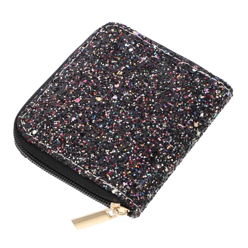 Holibanna 1stück Mini Glitzer Geldbörse Damen Kurzformat Pailletten Geldbeutel Praktische Münztasche Für Reisen Und Alltag Stilvolles Accessoire Für Frauen von Holibanna