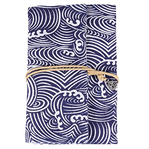 Holibanna 1 Stück Handgefertigte Japanische Stiftrolle Canvas Große Kapazität Federmäppchen für Bleistifte Farbstifte und Malutensilien für Künstler und Reisen von Holibanna