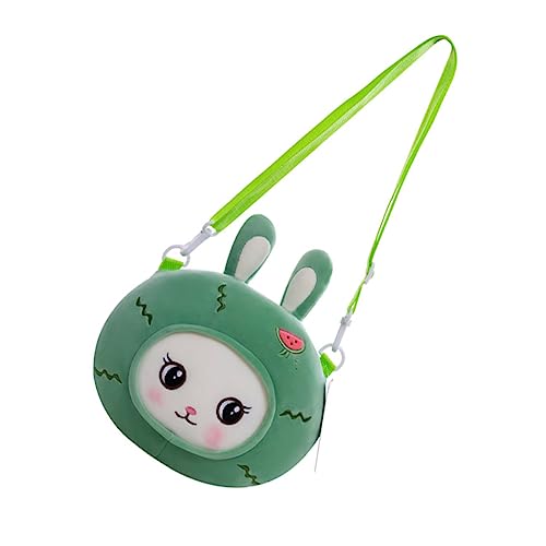 Holibanna 1stück Mädchen Umhängetasche Kaninchenform Plüsch Spielzeug Tasche Für Camping Shopping Und Als Zu Weihnachten Oder Geburtstagen Farbe Zufällig von Holibanna