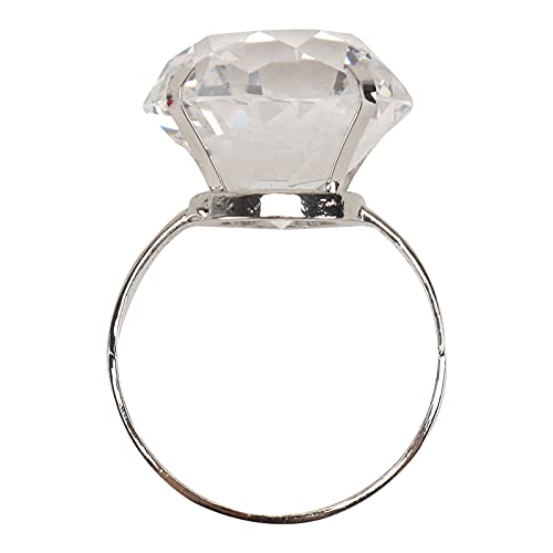 Holibanna 1 Stück Hochzeitsfingerring Brautring Hochzeitsring-requisite Modischer Kristallring Valentinstagsring von Holibanna