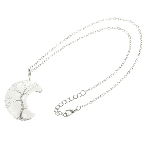 Holibanna 1 Stück Kreative Mondkette Natürlichem Stein mit Lebensbaum Design Verziert mit für Frauen für Partys und Festliche Anlässe Verschiedenen Farben Erhältlich Holibanna 1 Stück Kreative Mondkette Natürlichem Stein mit Lebensbaum Design Verziert mit für Frauen für Partys und Festliche Anlässe Verschiedenen Farben Erhältlich von Holibanna