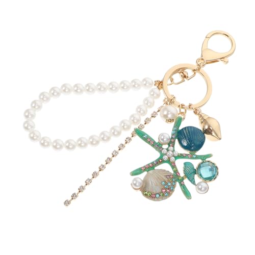 Holibanna 1 Stück Meer Sternschlüsselkette See Sternschlüssel Anhänger Zubehör Schlüsselring von Holibanna