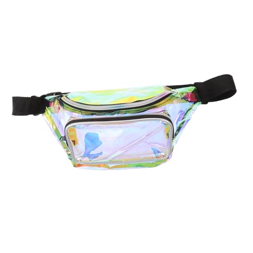 Holibanna 1 Stück Packung Gürteltasche klare Strandtaschen Telefontasche für Damen Outdoor-Hüfttasche Geldbörse Strandtaschen für Damen transparenter Beutel Bauchtasche Mode Kleidung Pu von Holibanna