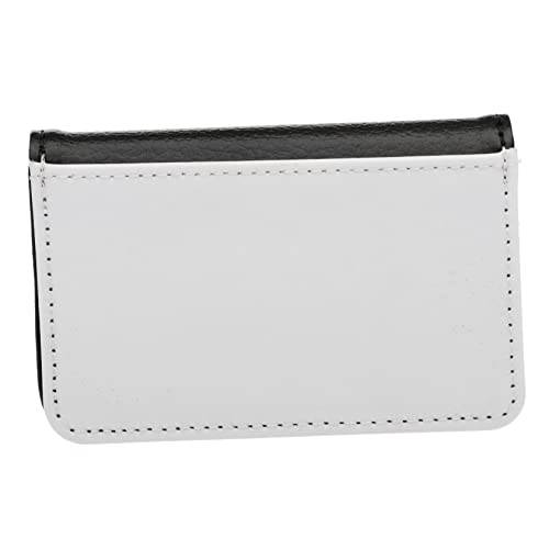Holibanna 1stück Praktischer Pu- Visitenkartenhalter Mit -Schutz Kompakte Kartenhülle Für Id-Karten Kreditkarten Und Namensschilder Für Büro Und Anlässe von Holibanna