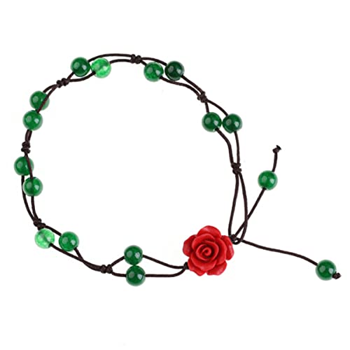 Holibanna 1 Stück Stylische Fußkette für Damen Verstellbare Blüten Anklet für Partys Strand und Alltag Eleganter Fußschmuck für Verschiedene Anlässe für Sommer von Holibanna