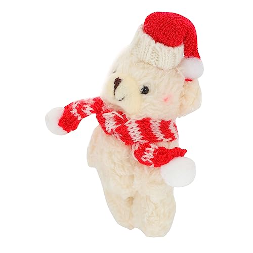 Holibanna Schlüsselanhänger Bär Aus Plüsch Taschenanhänger Bären Bären-schlüsselanhänger Ornament Weihnachtliches Für Auto Und Zuhause von Holibanna