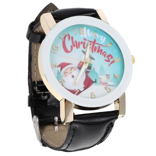 Holibanna 1 Stück Weihnachtsuhr für Kreative Santa Claus Quarz Armbanduhr Langlebigem Silikon Geschenkidee für Studenten und Junge Mädchen Bringt Festliche zu Weihnachten von Holibanna