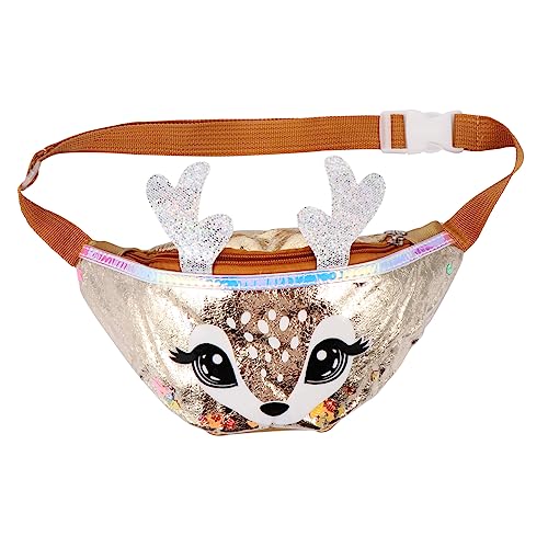 Holibanna 1stück Fawn Form Mädchen Umhängetasche Geldbörse Süße Schultertasche Für Mädchen Bauchtasche Für Alltag Und Für Und von Holibanna