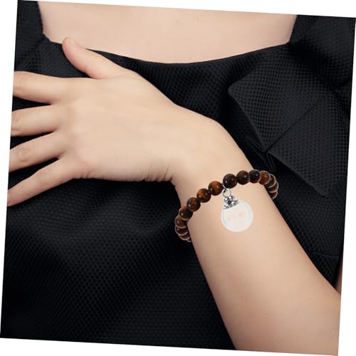 Holibanna 10 Stück Mini Glaskugel Anhänger zum Befüllen Transparent Hohl mit Weißem Schraubverschluss Kreative DIY Schmuckcharms für Armband Halskette Geschenkideen von Holibanna