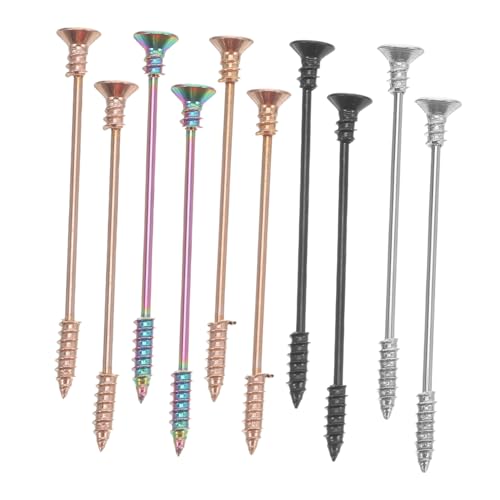 Holibanna 10 Stück Ohrstecker Mit Manschetten Lang Für Den Alltag Outfits Und Trendiger Schmuck Für Damen Als Zubehör Stahlclip Knorpel Formelle Kleidung Bequemer Ohrknochen Herren von Holibanna