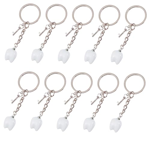 Holibanna 10stücke Unregelmäßige Schlüsselhalter Schleifenkreise Tragbare Schlüsselketten Verbindungsringe von Holibanna