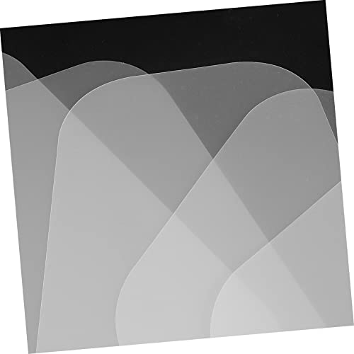 Holibanna 10 Stück Teiliges Stiefelstützen zum Zuschneiden Transparente Boot Inserts für Herren und Damen Formstabiler Stiefelhalter für Hohe Mittlere und Niedrige Stiefel Verhindert Falten von Holibanna