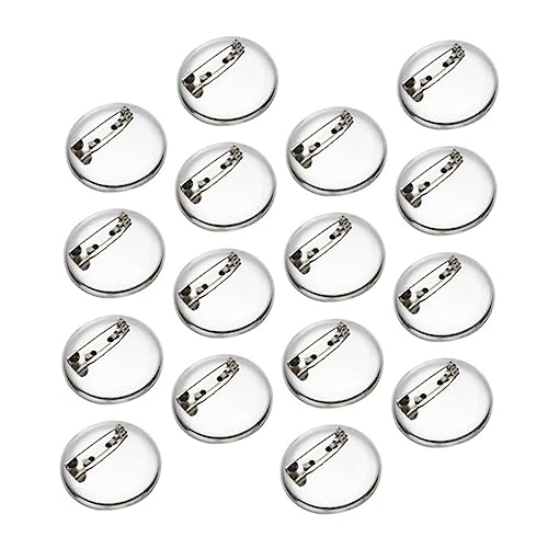 Holibanna 100 Stück Scheibenbrosche Hängetabletts mit Lünette Basis für Schmuckverschlüsse haar set schmuckherstellung Brosche schließt Tablett Stift runde Platte Legierung Silver Holibanna 100 Stück Scheibenbrosche Hängetabletts mit Lünette Basis für Schmuckverschlüsse haar set schmuckherstellung Brosche schließt Tablett Stift runde Platte Legierung Silver von Holibanna