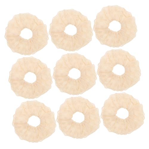 Holibanna 10stücke Weiße Stoff-haargummis Große Spitzen-haargummis Für Frauen Haar-accessoires Für Dickes Haar Holibanna 10stücke Weiße Stoff-haargummis Große Spitzen-haargummis Für Frauen Haar-accessoires Für Dickes Haar von Holibanna