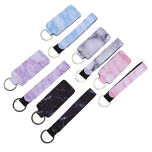Holibanna 10stücke Stylischer Teiliges Lippenstift Schlüsselanhänger Mit Schutzhülle Praktischer Und Langlebiger Lip Cover Key Chain Für Einfache Mitnahme Und Dekorativen Gebrauch von Holibanna