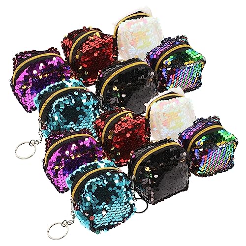 Holibanna 12stücke Quadratische Münztasche Kleine Geldbörse Wechselgeldbörsen Schöne Und Geschmeidige Taschen Leicht Und Langlebig Für Urlaub Shopping Und Reisen Verarbeitet Und Praktisch von Holibanna
