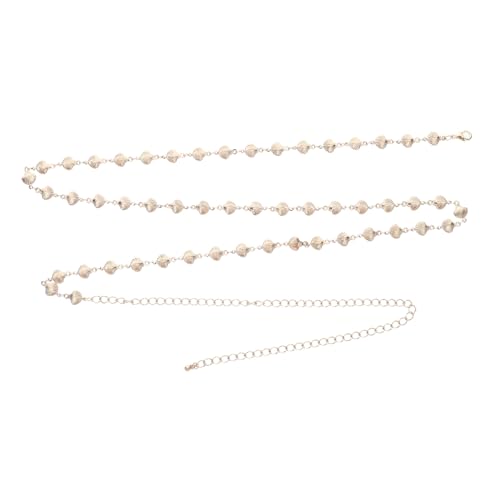 Holibanna 12 Stück Teiliges Verstellbares Metall-waistchain Damen mit Muschel-design Vielseitig als Körperkette oder Gürtel Tragbar Eleganter Körperschmuck für Strandpartys und Alltag von Holibanna