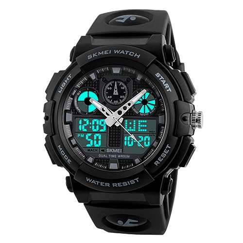 Holibanna 1270 Uhrengehäuse für Herren Sportuhren für Herren Armbanduhr für Männer Trainingsuhren für Männer Digitaluhr Herrenuhren analoge Digitale Uhr Uhrwerk Quarz LED Anschauen Fall Mann von Holibanna