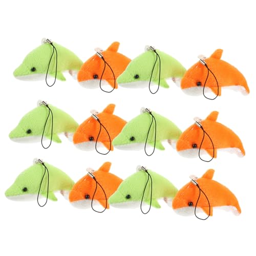 Holibanna Schlüsselanhänger Delfin Ausgestopft Verschleißfester Hängender Anhänger Dekorative Taschenzubehör Klein Tragbar Entzückend Design Für Schlüssel von Holibanna