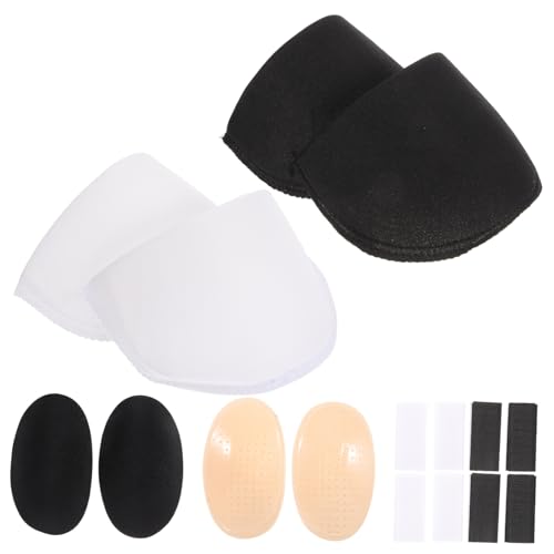 Holibanna 16stücke Teiliges Schulterpolster Selbstklebende Unsichtbare Schulterpolster Für Männer Und Frauen Atmungsaktive Und Wiederverwendbare Pads Für Blazer Und Kleidung Hautfarbe von Holibanna